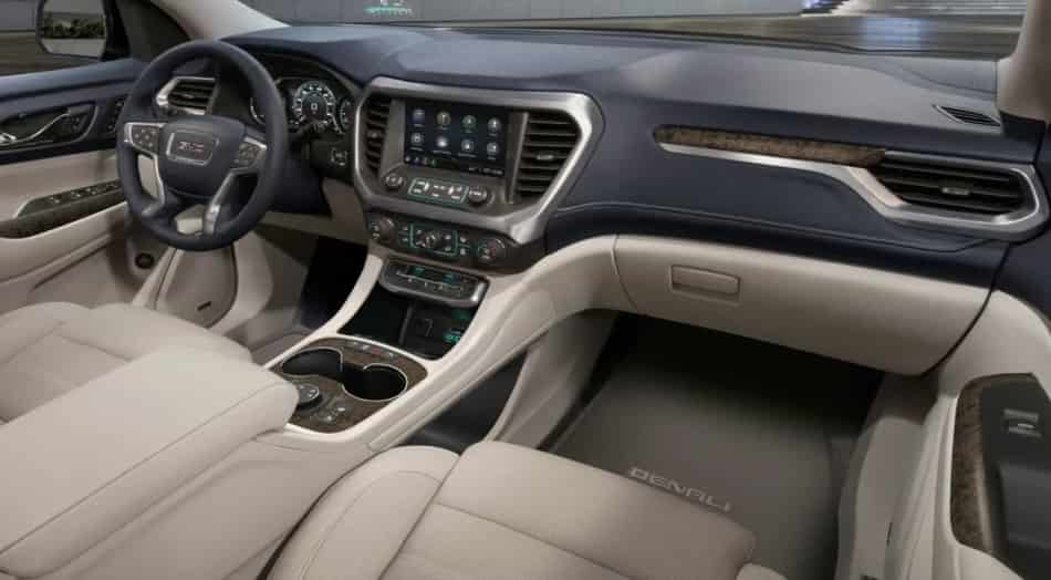 2024 GMC Acadia Interior Design