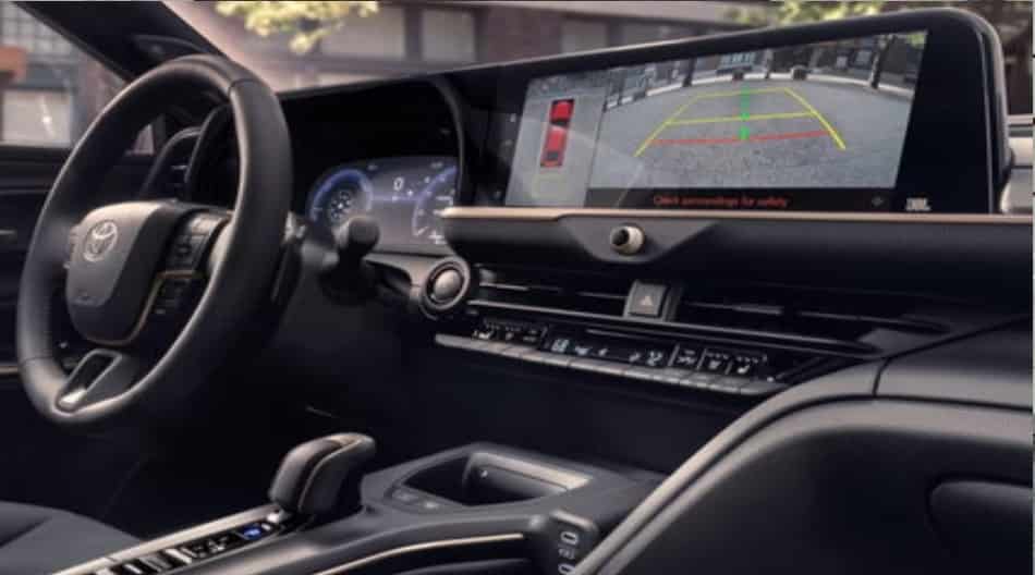 2024 toyota crown sedan interior dashboard