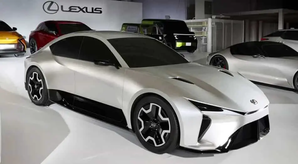 2025 lexus is electric exterior design specs