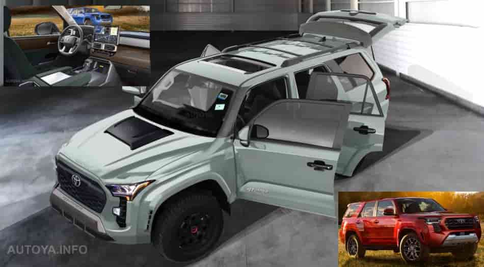 2025 Toyota 4runner exterior design specs view