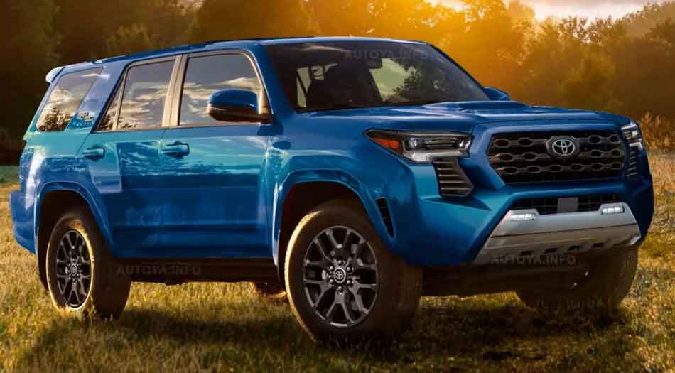 2025 Toyota 4runner exterior design specs