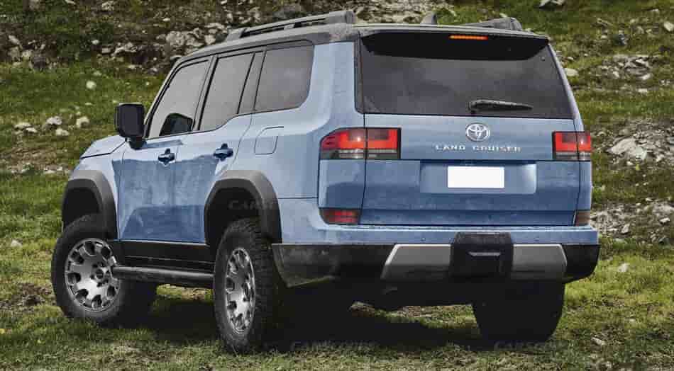 2025 toyota land cruiser prado exterior design specs