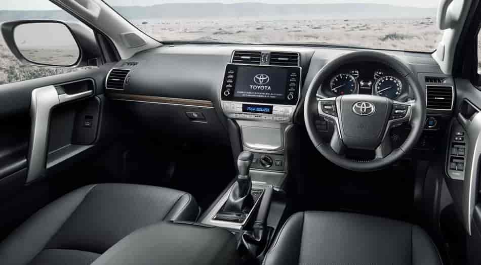 2025 toyota land cruiser prado interior design specs