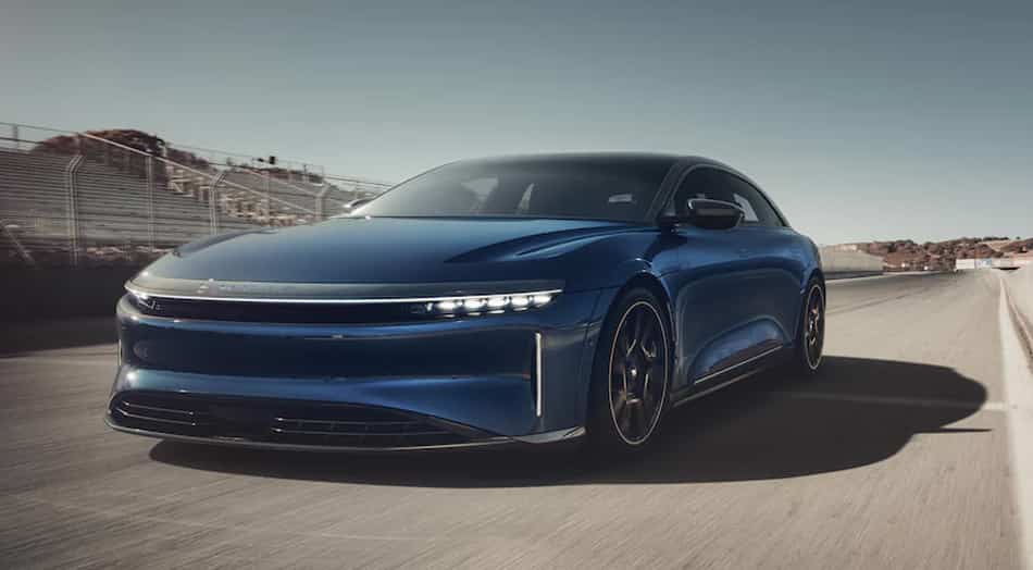 2023 lucid air exterior design specs