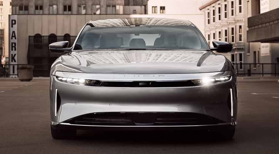 2023 lucid air speed range