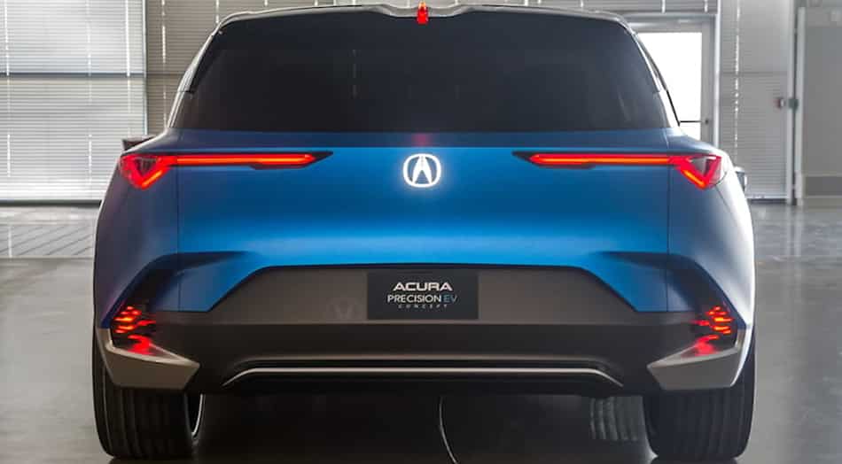 2024 acura zdx ev exterrior specs