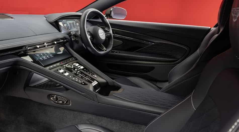 2024 aston martin db12 interior design specs