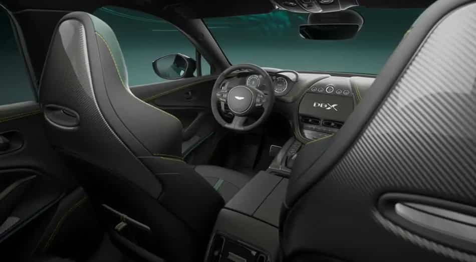 2024 aston martin dbx interior design