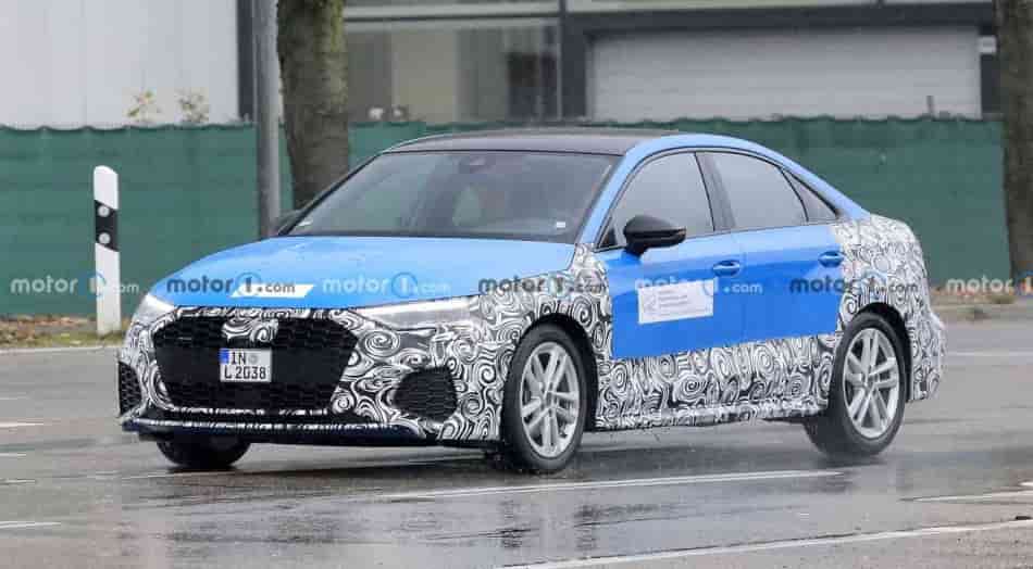 2024 audi a3 spy photos shots images