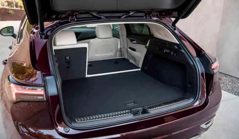 2024 buick envision cargo space