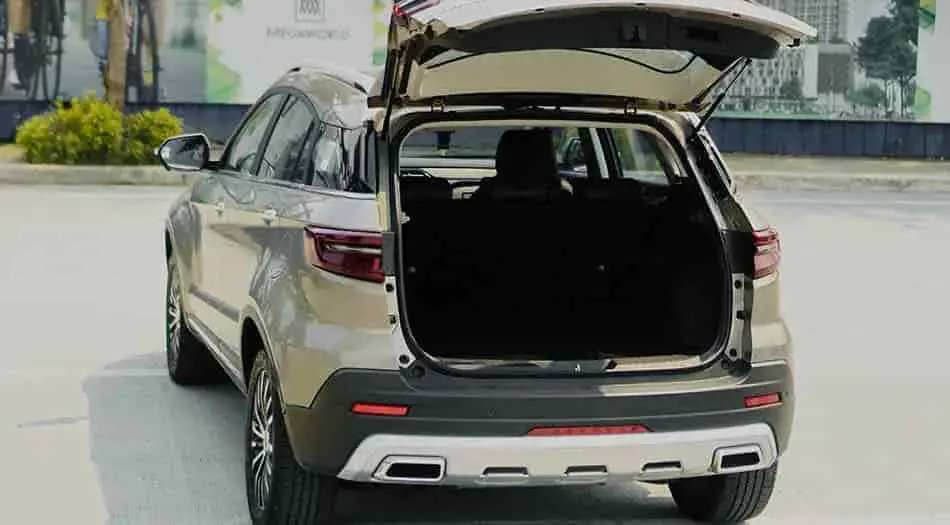 2024 ford territory what towing capacity cargo space