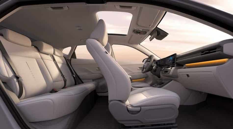 2024 hyundai kona electric ev interior specs