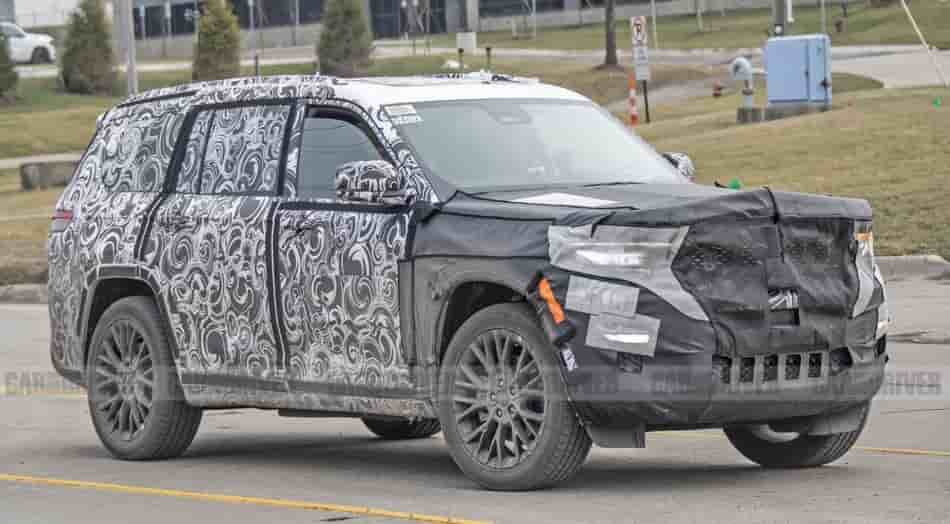 2024 jeep grand cherokee spy photos shots images