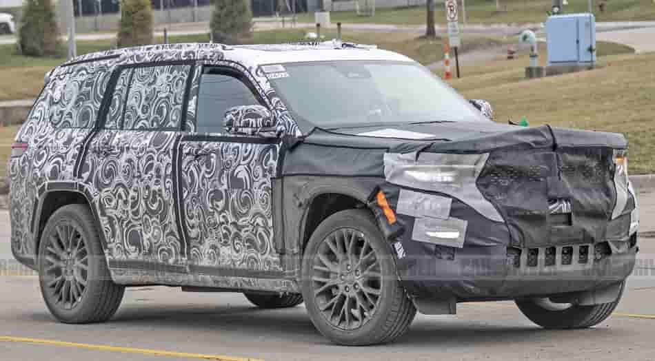 2024 jeep grand wagoneer spy photos shots images