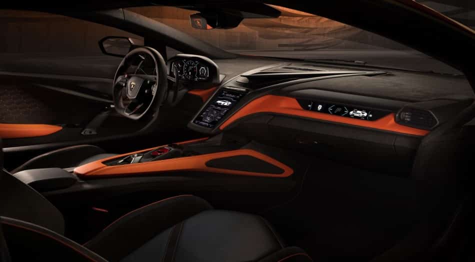 2024 lamborghini revuelto interior design specs