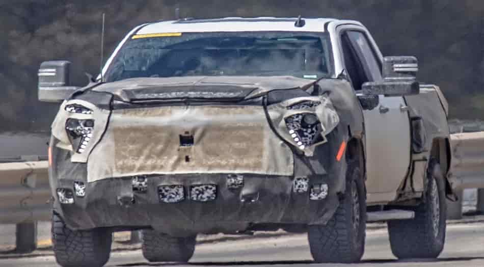 2025 chevy silverado spy photos shots images