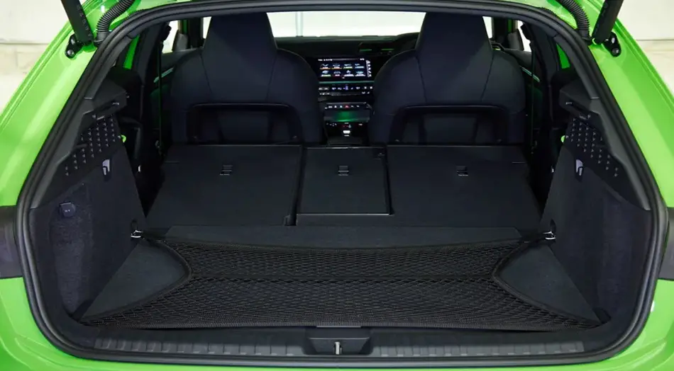 audi rs3 2024 cargo space