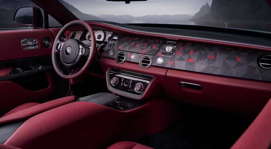 rolls royce la rose noire interior design specs