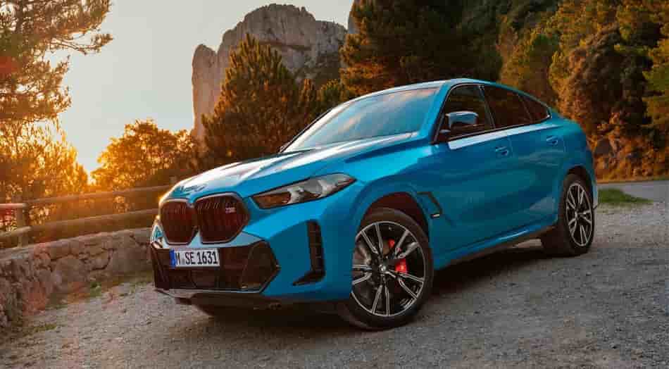 2024 bmw x6 speed range