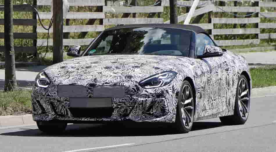 2024 bmw z4 spy photos shots images