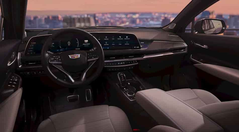 2024 cadillac xt4 interior design specs images