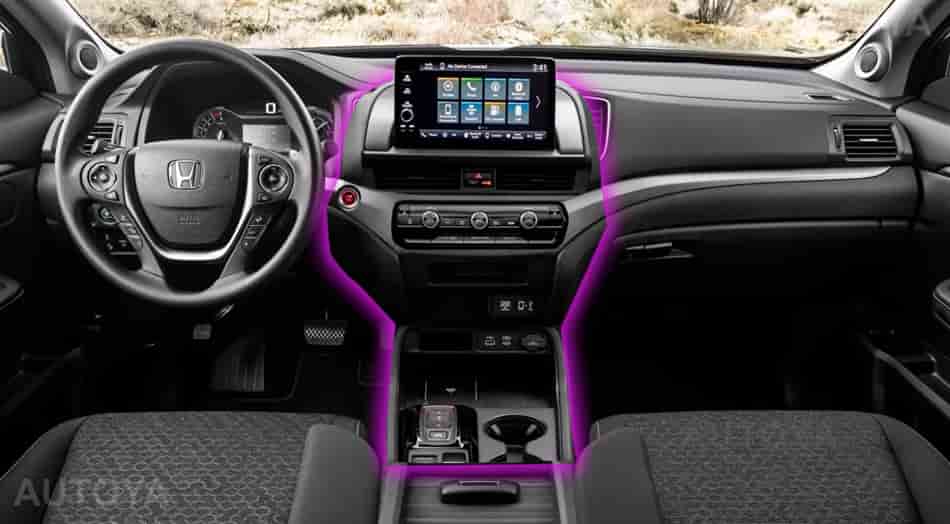 2024 honda ridgeline interior design specs images