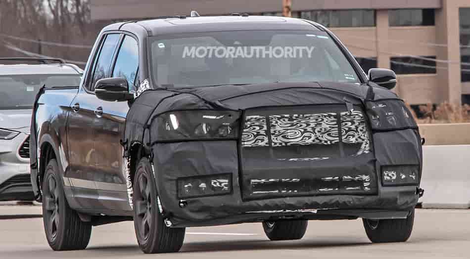 2024 honda ridgeline spy photos shots images