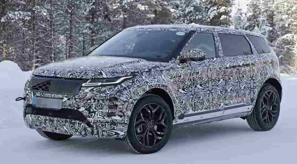 2024 land rover range rover evoque spy photos shots images