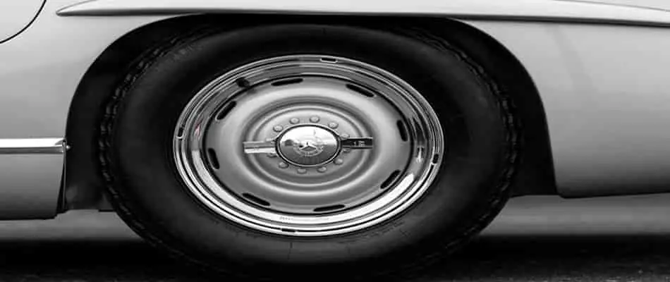 1955 Mercedes Benz 300SL Gullwing Wheels, Tires & Brakes