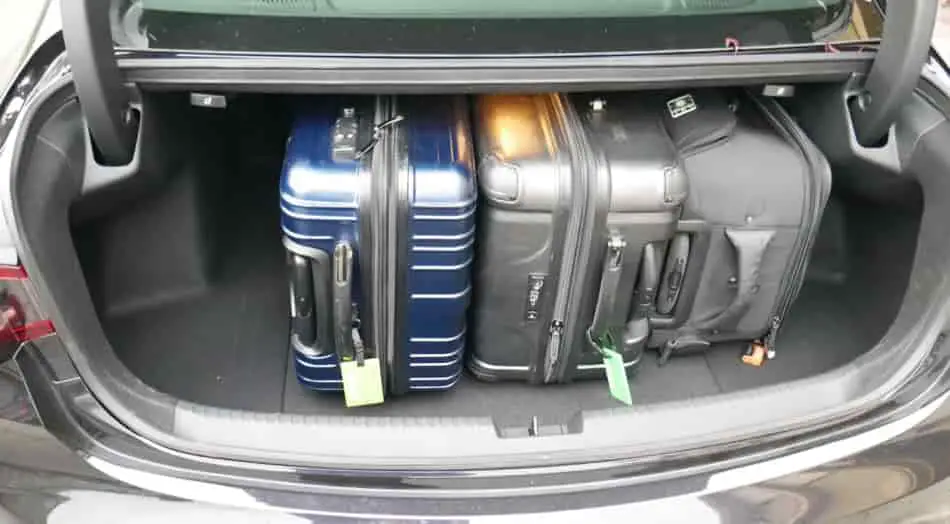 2024 acura tlx cargo space
