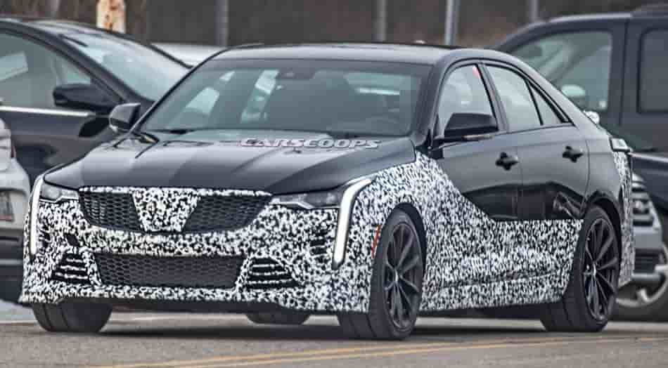 2024 cadillac ct4 spy photos shots images