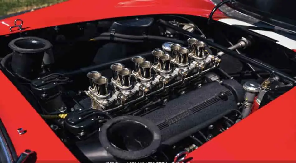 1962 Ferrari 250 GTO engine options power configurations
