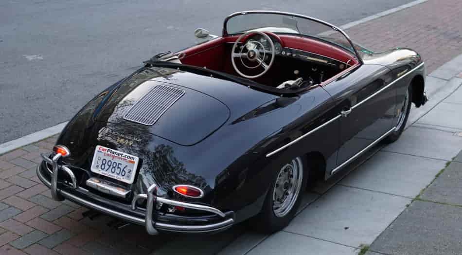 1957 porsche 356 speedster exterior specs